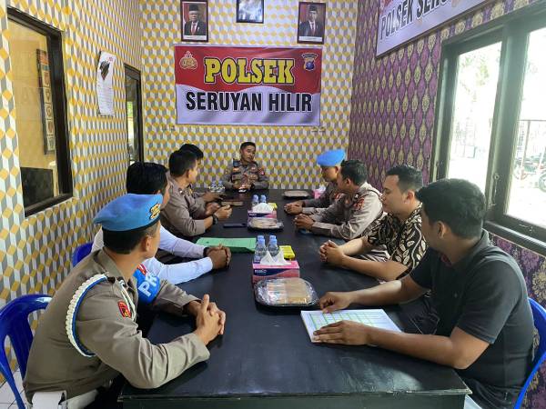 Wakapolres Seruyan Kunjungi Polsek Seruyan Hilir