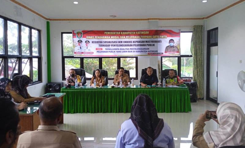 DPMPTSP Katingan Gelar Sosialisasi IKM di Kecamatan Katingan Kuala