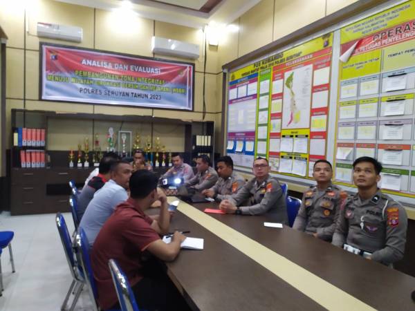 Polres Seruyan Siap Maju Menuju Wilayah WBBM