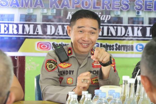 Jumat Curhat Bersama Warga, Polres Seruyan Pulihkan Kamtibmas Lancar Jaya