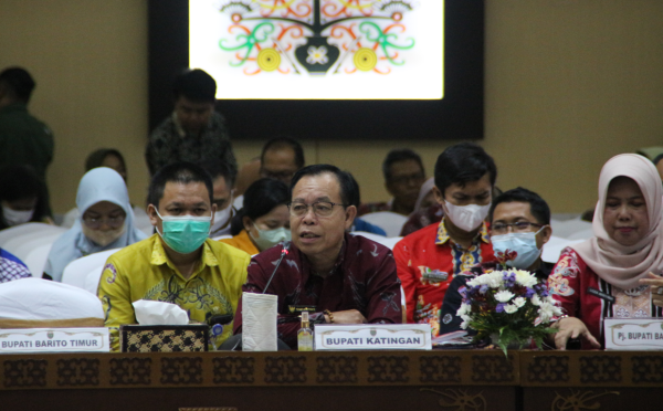 Bupati Katingan Hadiri Musrenbang Tingkat Provinsi Kalteng Tahun 2023
