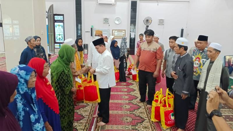 Bank Kalteng Berikan Bantuan untuk Yatim Piatu, Janda dan Fakir Miskin