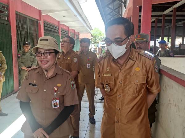 Blok Pasar Kasongan Banyak Kosong, Wabup Minta Lakukan Evaluasi