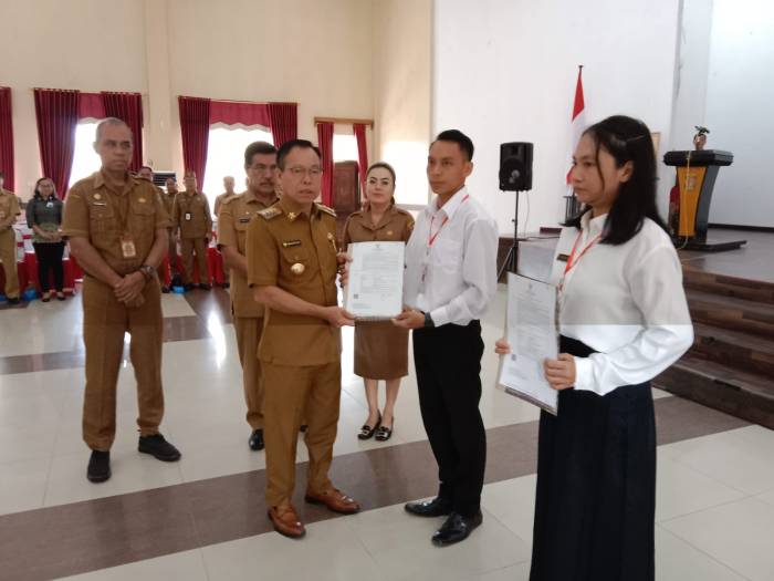 249 PPPK Pemkab Katingan Tahun Anggaran 2022 Terima SK Pengangkatan