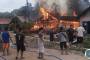 Minggu Pagi, Dua Rumah Warga di Desa Tewang Darayu Hangus Terbakar