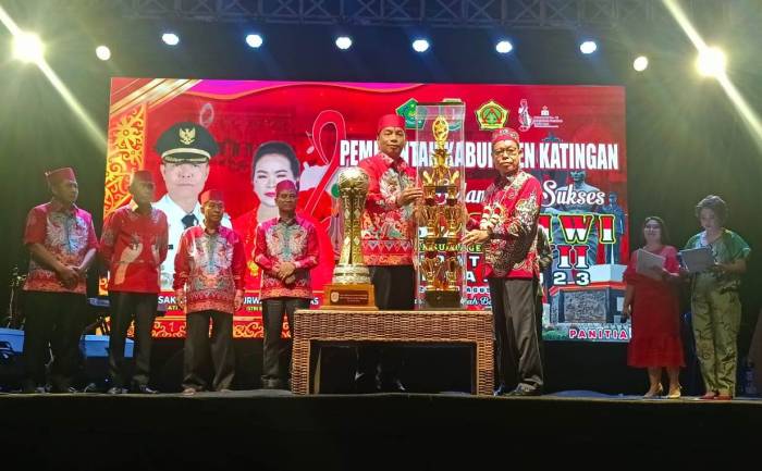 731 Peserta Meriahkan Pesparawi VII Tingkat Kabupaten Katingan Tahun 2023