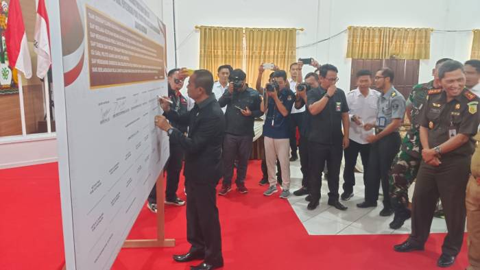 Ketua DPRD Apresiasi Pelaksanaan Deklarasi Pemilu Damai Tahun 2024