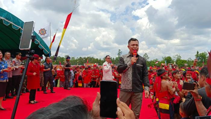 Pasukan Merah TBBR Katingan Gelar Silaturahmi se-Kalimantan Tengah