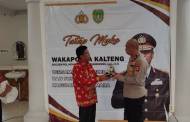 Wabup Sukamara Menyambut langsung Kunjungan Wakapolda Kalteng