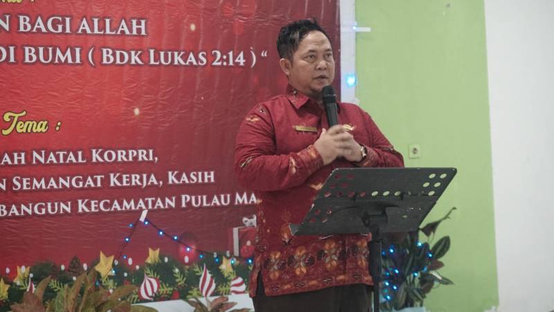 Pj. Bupati Katingan Hadiri Safari Natal di Desa Buntut Bali