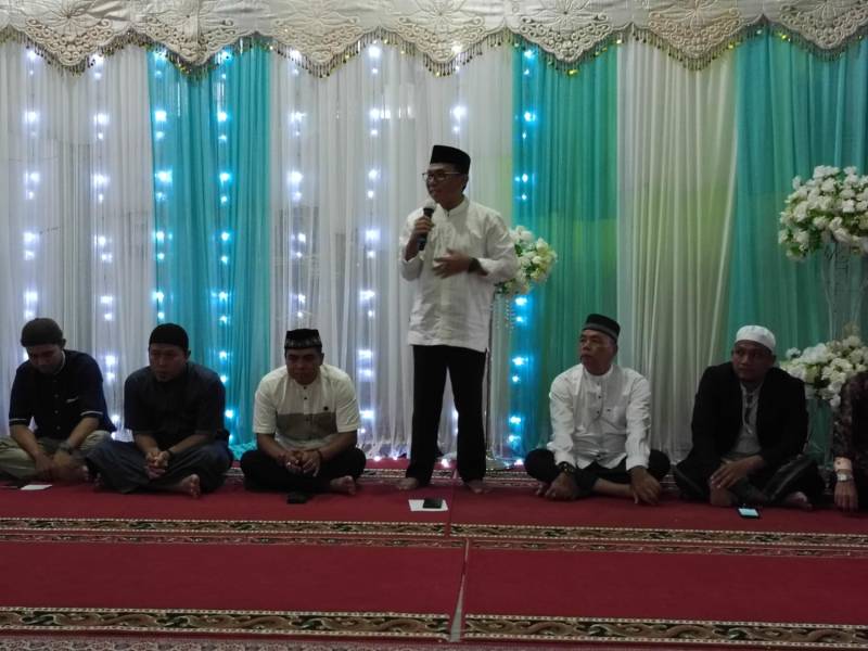 Asisten I Hadiri Safari Ramadan di Desa Samba Bakumpai