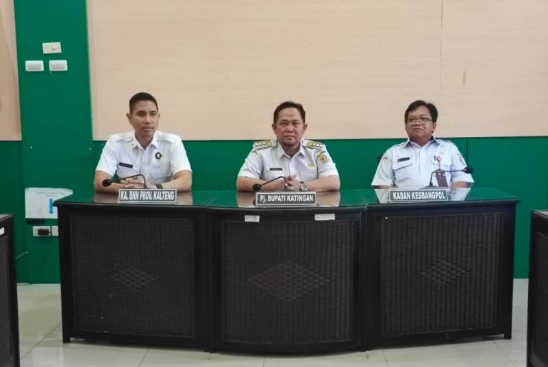 Pj. Bupati Katingan Mengikuti Launching Gerakan Tanam Cabai