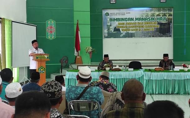 46 Jemaah Calon Haji di Kabupaten Katingan Ikuti Bimbingan Manasik