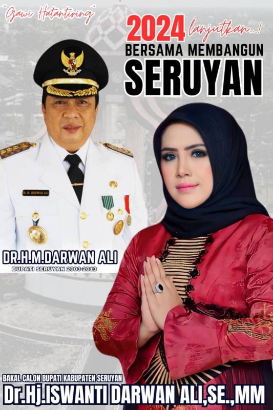 DR. Hj Iswanti, SE, MM Ingin Majukan Seruyan Seperti Kepemimpinan Darwan Ali