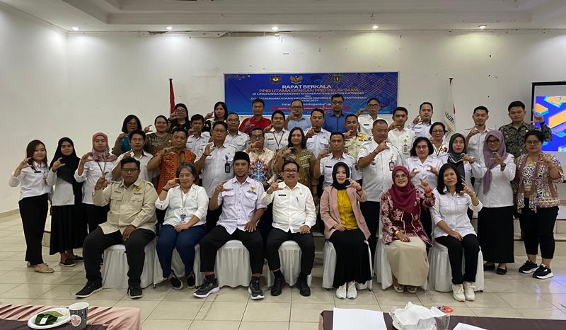 Pemkab Katingan Gelar Rapat Berkala PPID Utama dengan PPID Pelaksana