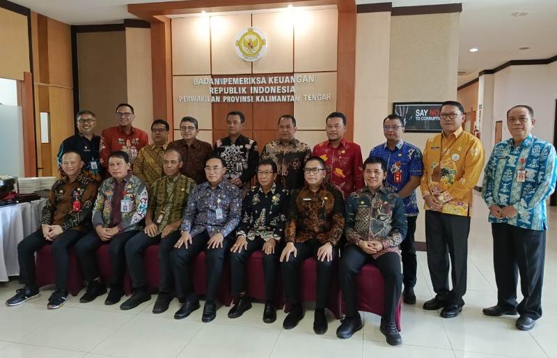 Sekda Katingan Hadiri Pembahasan Percepatan Penyelesaian Tindak Lanjut Rekomendasi Hasil Pemeriksaan BPK RI