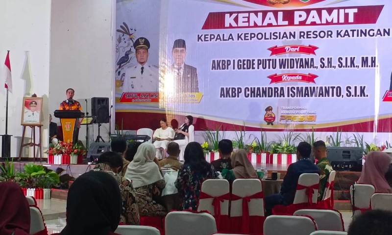 Ketua DPRD Ucapkan Selamat Bertugas kepada Kapolres Katingan Baru