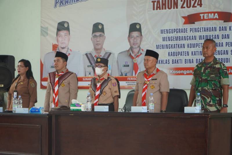 Kasdim 1019/Ktg Buka Kursus Pembina Pramuka Mahir Tingkat Lanjutan