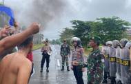 Samapta Polres Katingan Gelar Simulasi Pengamanan Pilkada Tahun 2024