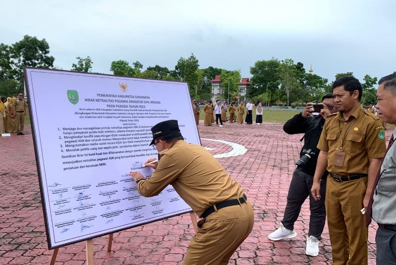 Rendy : Ikrar Bersama Guna Jaga Netralitas Seluruh ASN