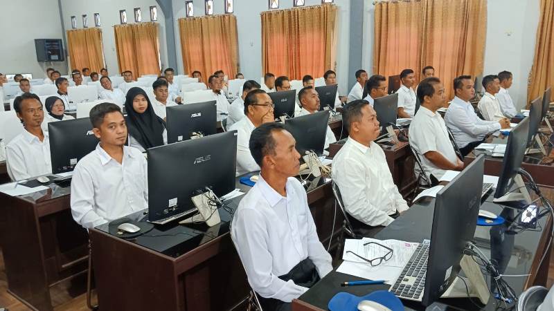 763 Peserta Ikut Seleksi PPPK Tahap Pertama di Lingkungan Pemkab Katingan Tahun 2024