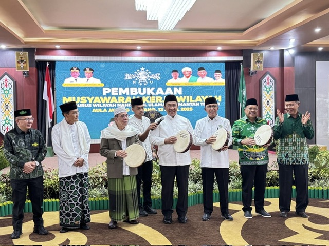 Buka Muskerwil PWNU Kalteng, Ini Harapan Wagub