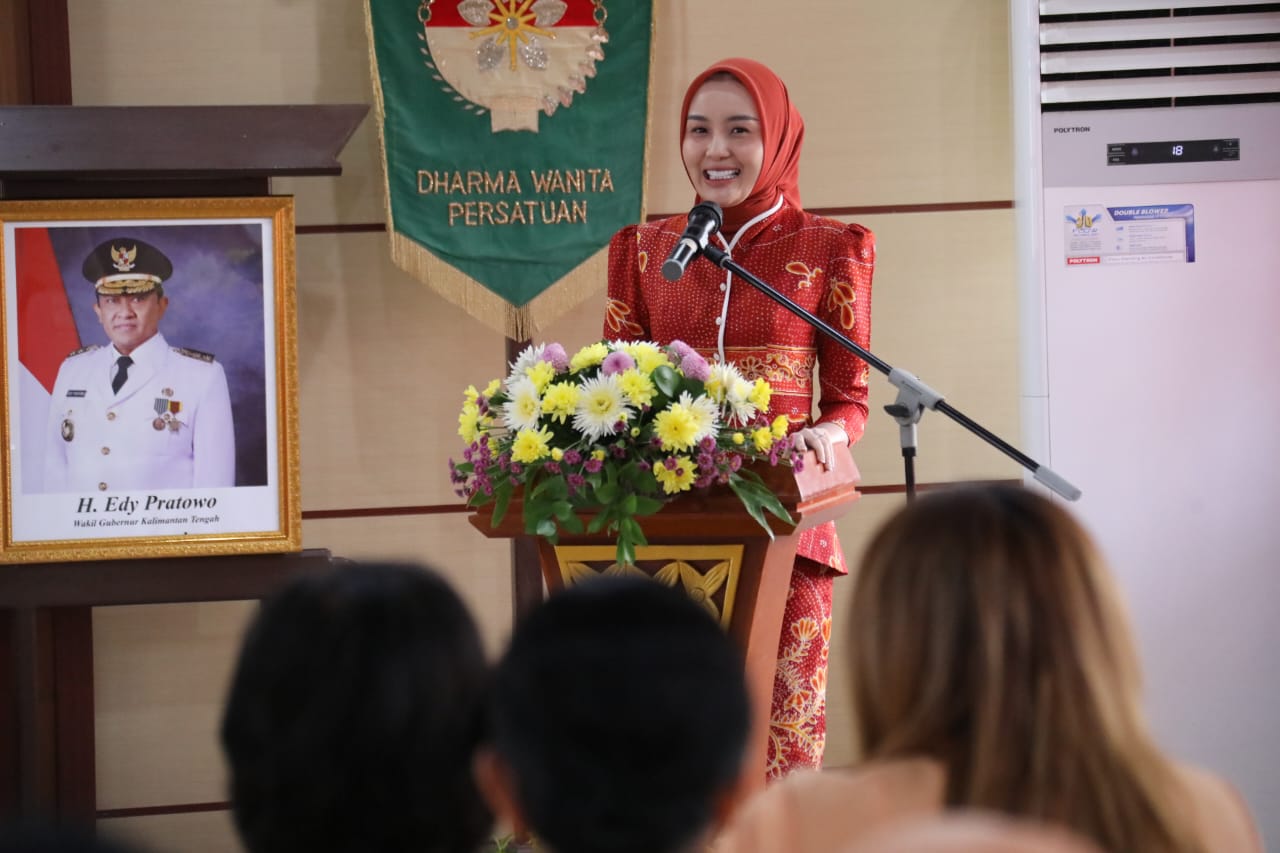 Pimpin Sertijab DWP, Ini Pesan Ketua TP-PKK Kalteng
