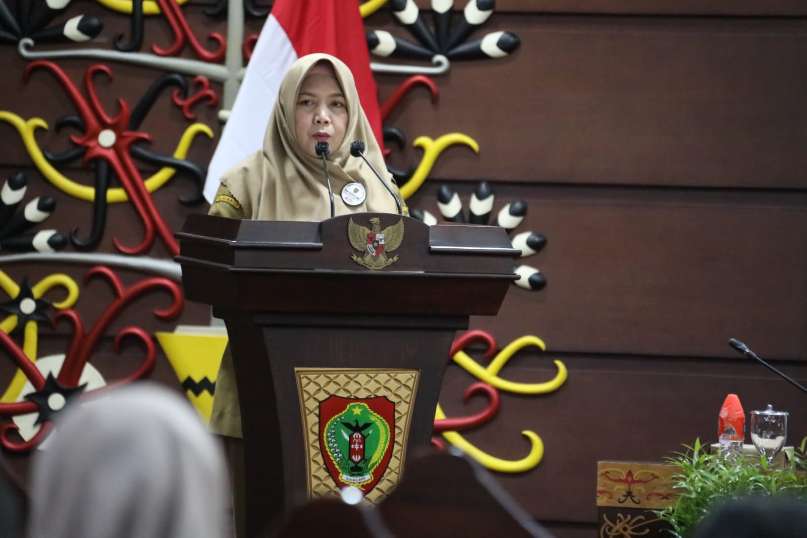 Asisten Ekbang Buka Rapat Anggota Tahunan KPRI Isen Mulang
