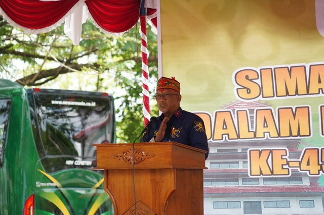 Plt Sekda Kalteng Ajak Junjung Prinsip Belom Bahadat