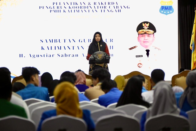 Pemprov Harapkan PMII Kalteng Berkontribusi Dukung Pembangunan