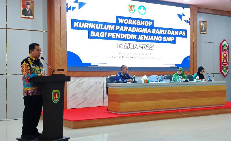 85 Tenaga Pendidik Jenjang SMP Ikut Workshop Kurikulum Paradigma Baru