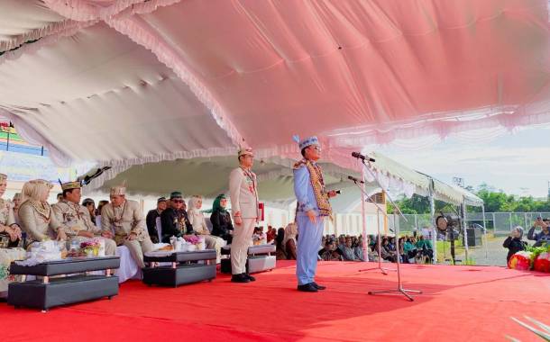 Gubernur Hadiri HUT ke-23 Pulang Pisau