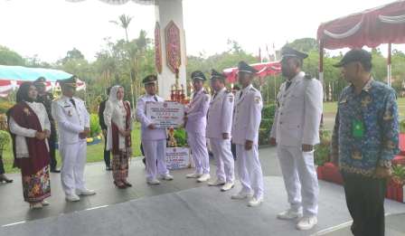 Desa Galinggang Meraih Juara I Lomba Desa Tingkat Kabupaten Katingan Tahun 2025