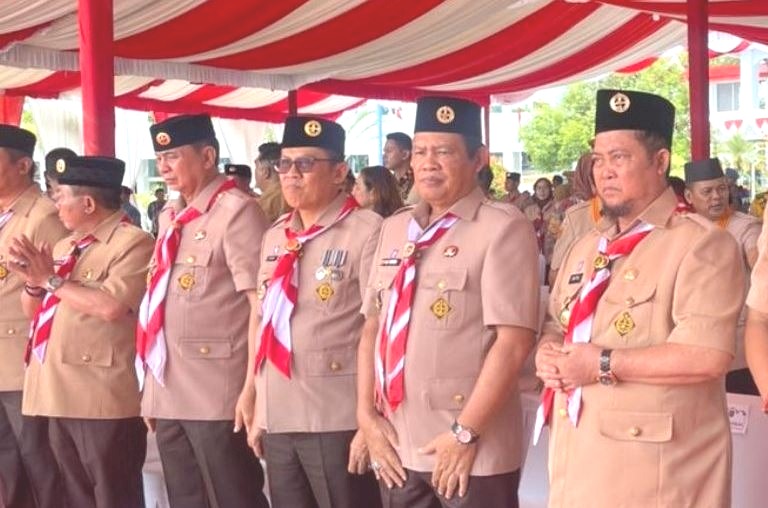 Bupati Katingan Mengikuti Upacara Hari Jadi Pramuka Ke-64