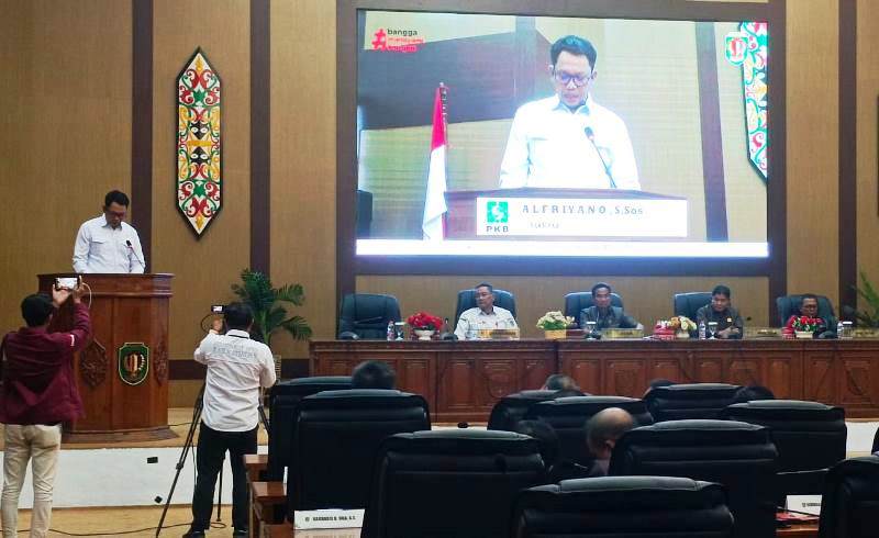 Fraksi PKB Berikan Pendapat dan Saran Terhadap Raperda Pelaksanaan APBD Tahun 2024