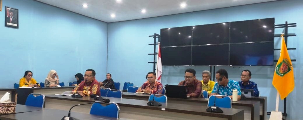 Pemkab Katingan Ikuti Koordinasi Evaluasi Tindak Lanjut Konsolidasi PBJ Pemprov Kalteng