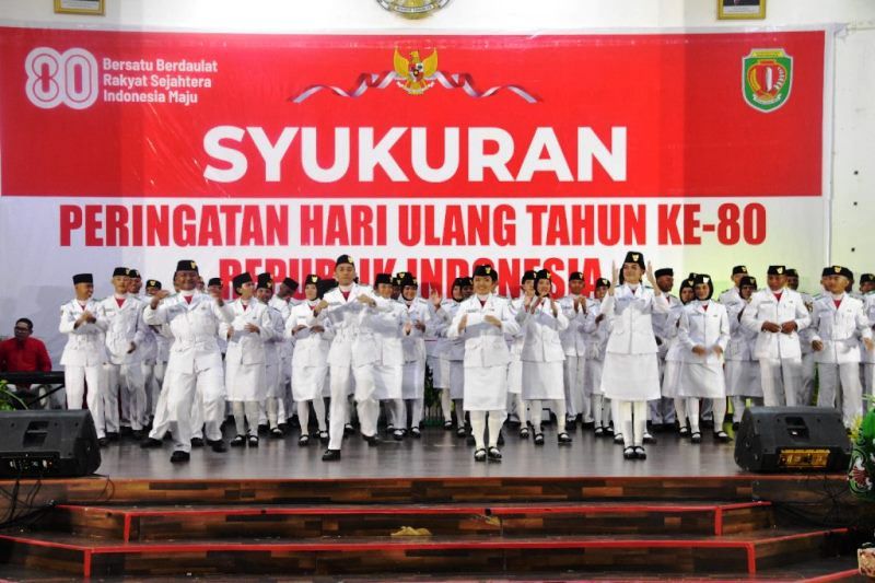 Bupati Saiful Apresiasi dan Puji Keberhasilan Anggota Paskibraka Katingan