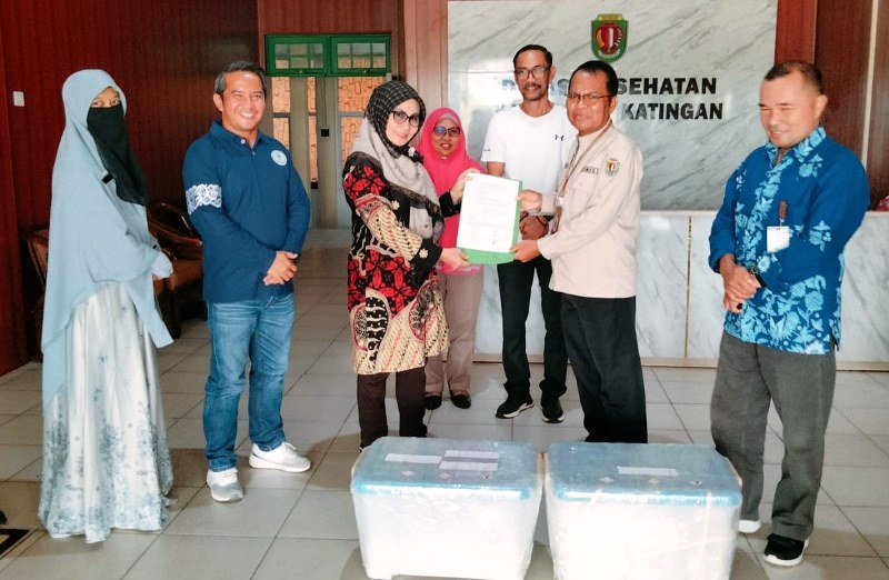 RSUD Mas Amsyar Kasongan Serahkan Limbah Alat Kesehatan Mengandung Merkuri ke Dinkes