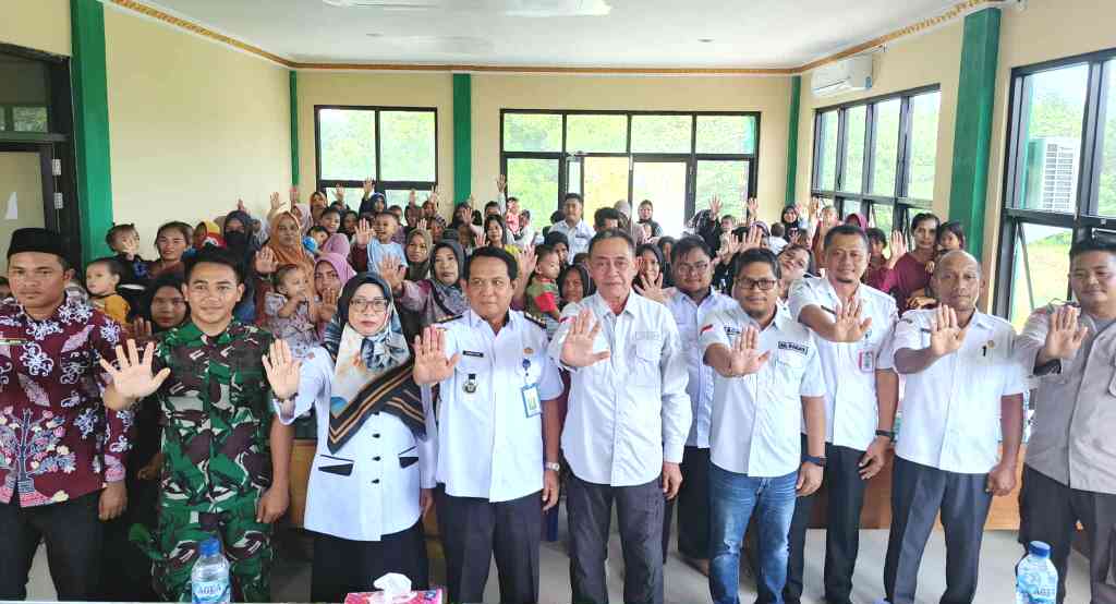 Cegah dan Turunkan Angka Stunting, Dishubkan Katingan Gelar  Kegiatan Gemar Makan Ikan