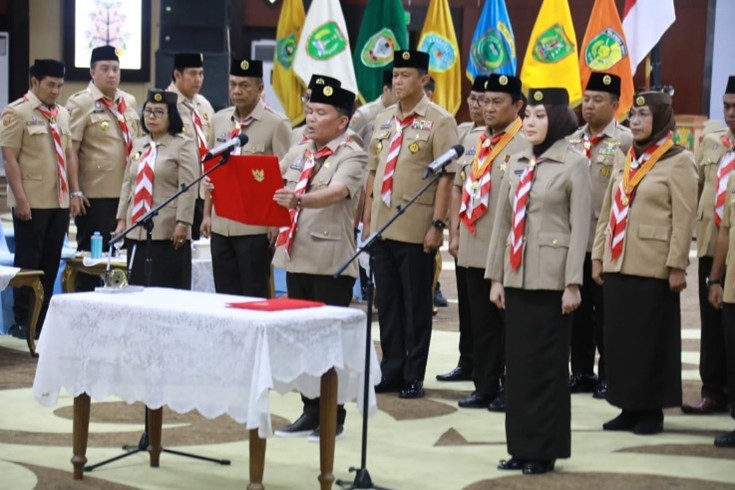 Gubernur Kalteng Dukung Penuh Gerakan Pramuka