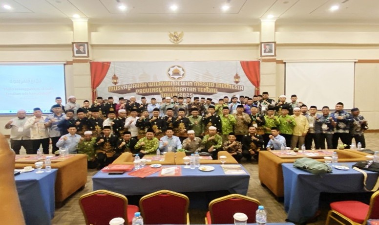 Agustiar Sabran Terpilih Menjadi Ketua Umum DMI Kalteng 2025-2030