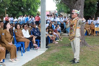Gubernur Kalteng Sambangi SMAN 1 Tamiang Layang Motivasi Siswa