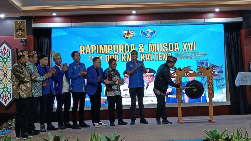Gubernur Kalteng Buka Rapimpurda dan Musda XVI KNPI Kalteng 2025