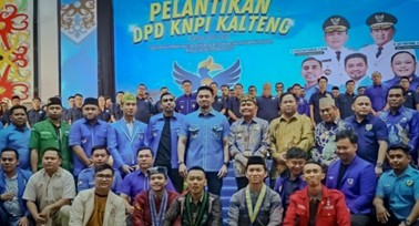 Gubernur Kalteng Tegaskan Falsafah Huma Betang ke Pengurus DPD KNPI