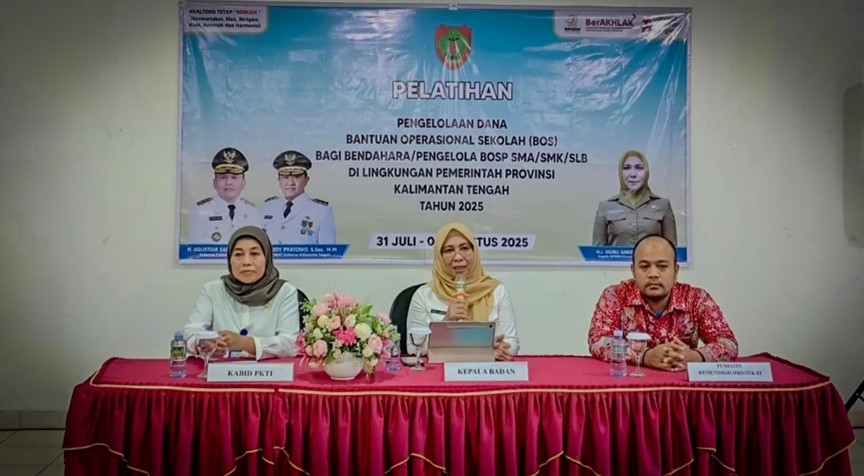 Pemprov Kalteng Dorong Tata Kelola Keuangan Sekolah