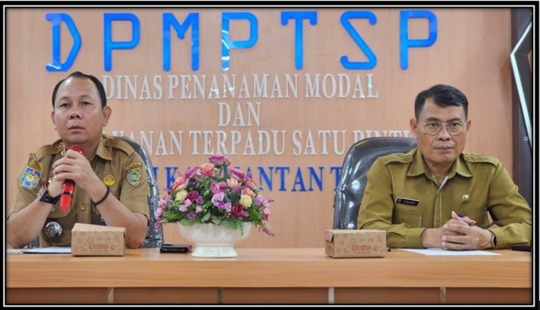 DPMPTSP Gelar Rakor dan Evaluasi Kinerja PTSP Triwulan II 2025
