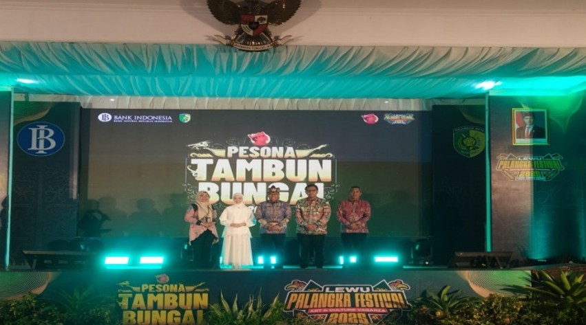 Plt Sekda Kalteng Buka Pesona Tambun Bungai 2025