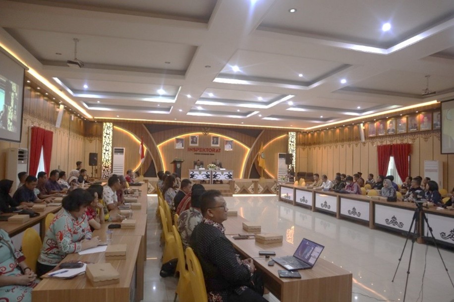 Inspektorat Kalteng Gelar Rapat Kordinasi EPPD