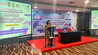 Diskominfosantik Kalteng Gelar Diseminasi Cegah Hoaks dan Judol di Pelajar