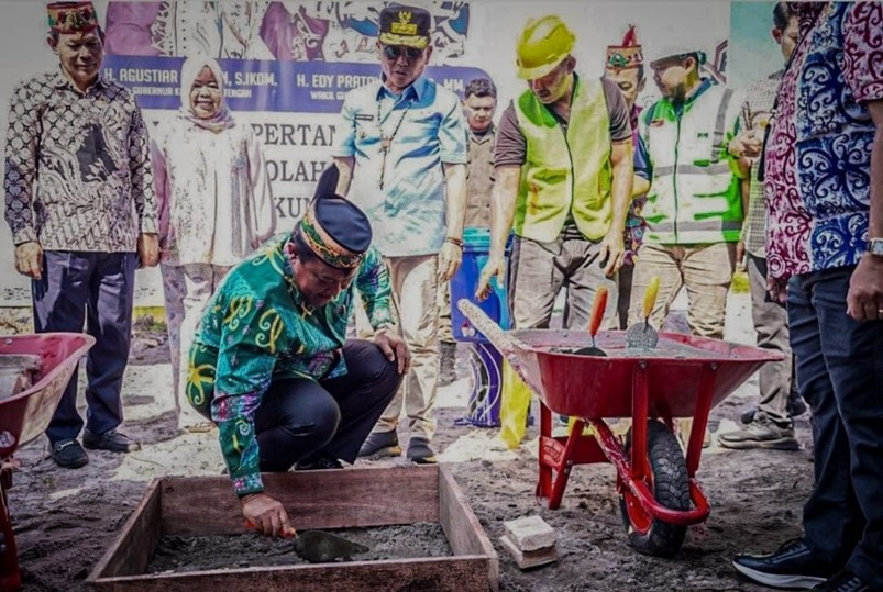 Gubernur Kalteng Resmikan Pembangunan UPT Pengolahan Limbah Medis